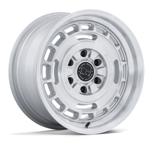 Black Rhino Wheels BR600SD17856800 Vagabond Wheel 17x8.5 6x139.7 in Gloss Silver with Machined Face