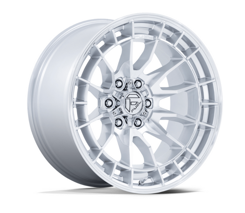 Fuel FC888SD17856825 Revolt Wheel 17x9 6x139.7 in Hyper Silver with Machined Face