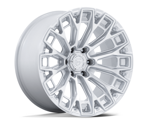 Fuel FC882SD Trax Wheel 17x9 in Gloss Silver with Machined Face
