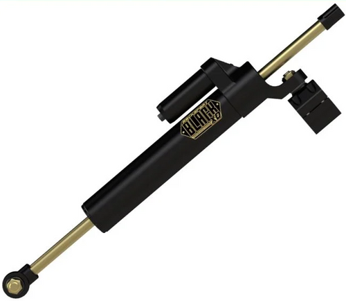 MetalCloak 2550 RockSport BLACK XD Adjustable Steering Damper for Jeep Wrangler JK, JL & Gladiator JT 2007+