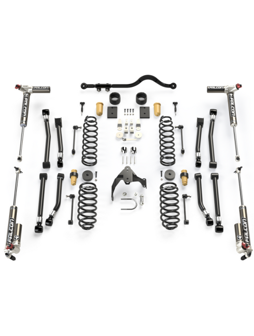 TeraFlex 1343000 3" Trail Select Performance Kit with Falcon 3.3 Shocks for Jeep Wrangler JK 2007-2018