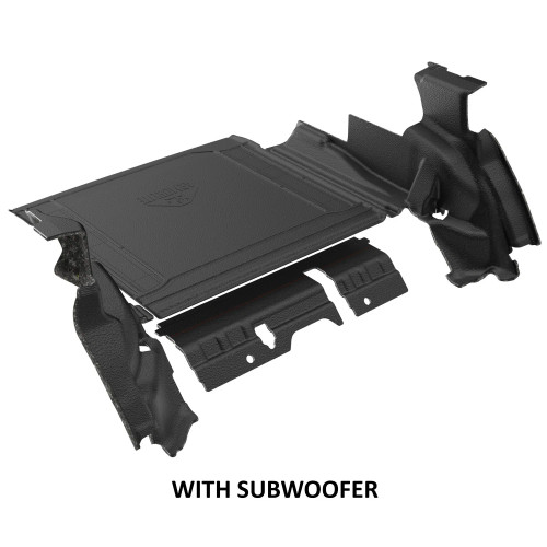 Armorlite B1020422-BLK1-AA Cargo Set for Jeep Wrangler JL 4 Door with Subwoofer 2024+