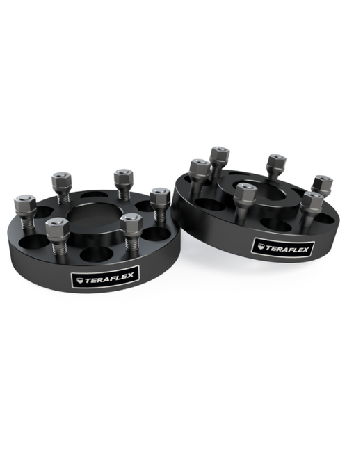 TeraFlex 1058000 21+ Ford Bronco: 1.25" Wheel Offset Adaptor Kit 6 On 5.5" To 6 On 5.5”
