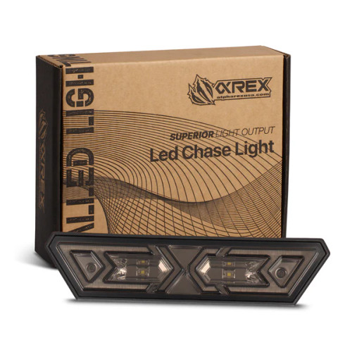 AlphaRex 940019 Arrow-X Multi-Functional Off-Road Chase Light in Black Smoke