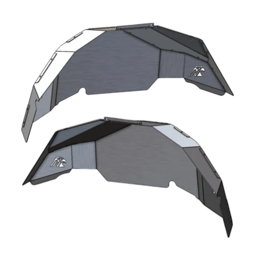 Next Venture Motorsports NV-JL-00185 Aluminum Rear Inner Fenders for Jeep Wrangler JL 2018+