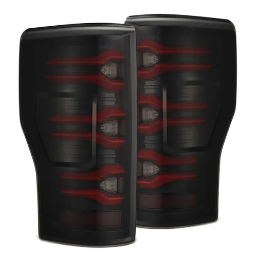 AlphaRex 659092 LUXX-Series LED Tail Lights for Ford Super Duty 2017-2023