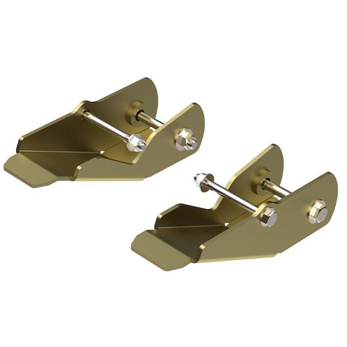 MetalCloak 7809 Rear Lower Control Arm Skid Plates Frame Side for Toyota Tacoma 2024+