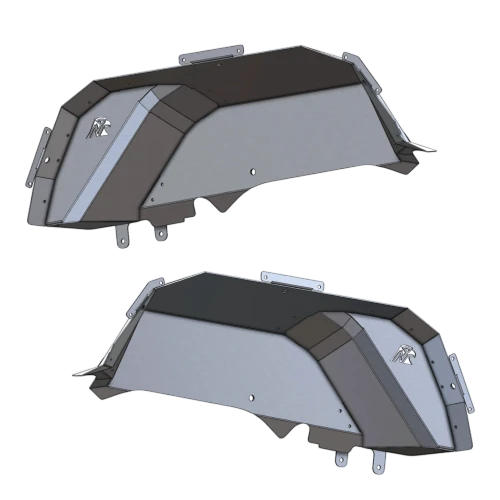 Next Venture Motorsports NV-JT-00175 Aluminum Rear Inner Fenders for Jeep Gladiator JT 2020+