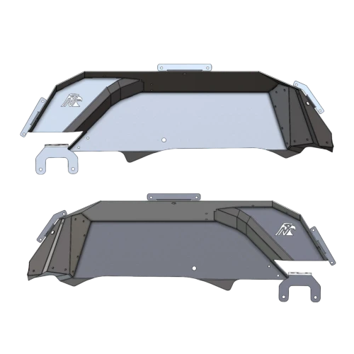 Next Venture Motorsports NV-JT-00185 Aluminum Rear Inner Fenders for Jeep Gladiator JT 2020+