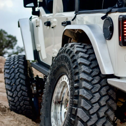 Next Venture Motorsports NV-JKU-00086 Aluminum High Line Rear Fenders for Jeep Wrangler JK 4 Door 2007-2018