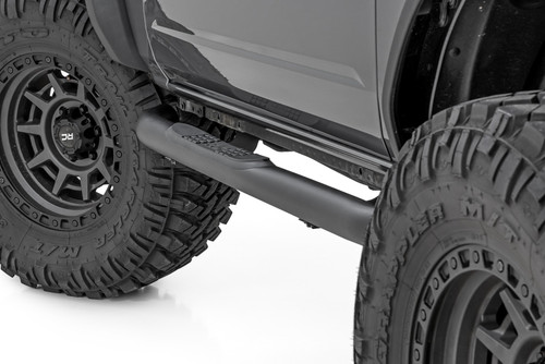 Rough Country 43004 3 Inch Tube Nerf Steps for Ford Bronco 2 Door 2021+