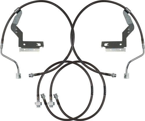 Carli CS-FORDBBL-55-23 4x4 Stainless Steel Extended Brake Lines for Ford F-250/F-350 2023+