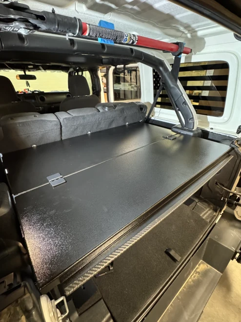 Diabolical Inc. JL401824RBNS Ridgeback Security Enclosure for Jeep Wrangler JL 4 Door 2018+