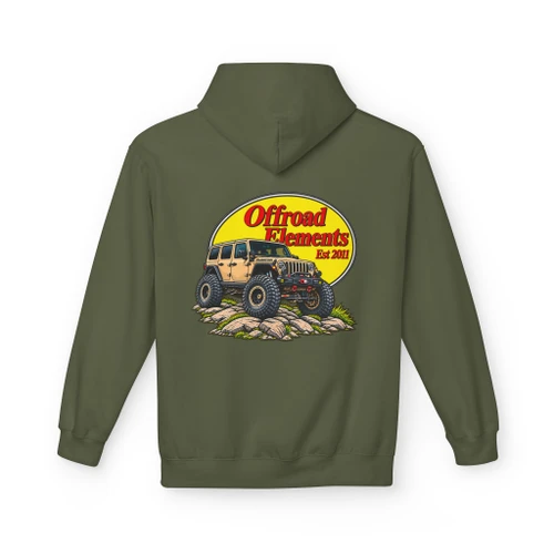 Unisex Keep On Jeepin' On Midweight Softstyle Fleece Hoodie