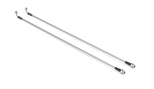 TeraFlex 4356100 33" Stainless Steel Braided Brake Line Kit Rear for Jeep Wrangler JL & Gladiator JT 2018+