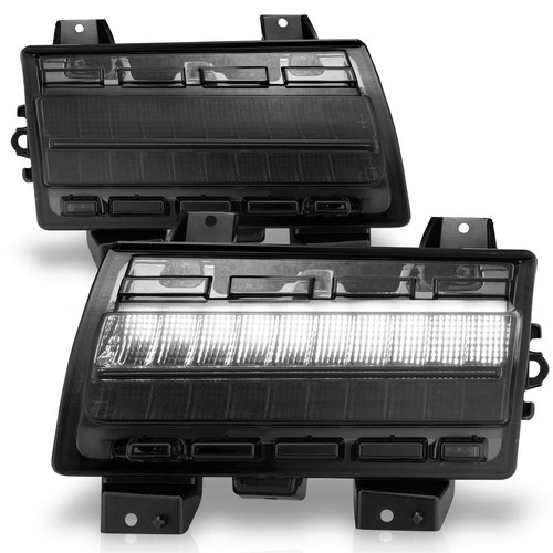 Anzo USA 511088 JEEP WRANGLER 18-25 / GLADIATOR 20-25 FULL LED FENDER LIGHTS SMOKE W/ SEQUENTIAL SIGNAL (FOR MODELS W/ FACTORY LED FENDER LIGHTS)