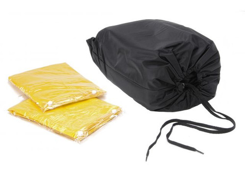 Pavement Ends by Bestop Emergency Top in Stuff Storage Bag with Ponchos