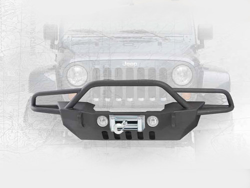 Smittybilt SRC Gen 2 Front Winch Bumper for JK