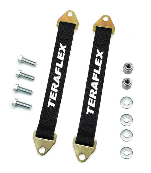 TeraFlex 4854145 13.5" Rear Limiting Straps for Jeep Wrangler JK 2007-2016