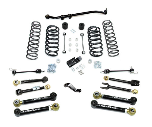 TeraFlex 1456450 4" Lift Kit with 8 FlexArms & Trackbar for Jeep Wrangler Tj/LJ 1997-2006