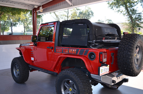 SpiderWebShade ShadeCage for Wrangler JK 2 Door