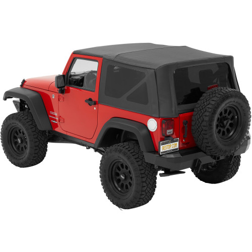 Bestop 54722-35 Supertop__ NX Soft Top with Tinted Windows for Jeep Wrangler JK 2 Door 2007-2016