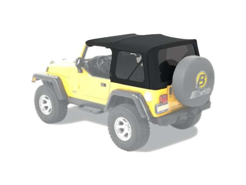 Bestop Black Twill Replace-A-Top with Tinted Windows for JK 2 Door 10-16