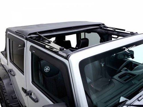 Rampage Products TrailView Frameless Soft Top for Jeep JK 2 Door