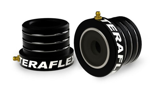 TeraFlex 4354050 High Performance Tera30/44 Front Axle Tube Seal with 1/2" Wall Tube for Jeep Wrangler JK 2007-2018