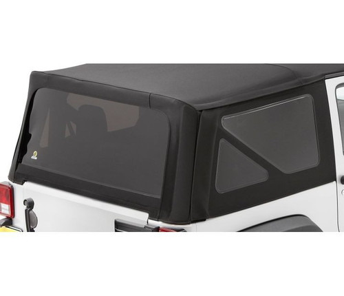 Bestop 58446-17 Tinted Window Kit for Twill Replace-A-Top NX for Jeep Wrangler JK 2 Door 2007-2009