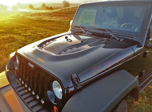 DV8 Offroad 10th Anniversary Replica Hood (Wrangler JK 2007-2018)