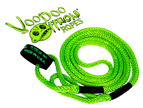 VooDoo Offroad 20FTRR11 1/2"x20' Kinetic Recovery Rope- 11,700 lb