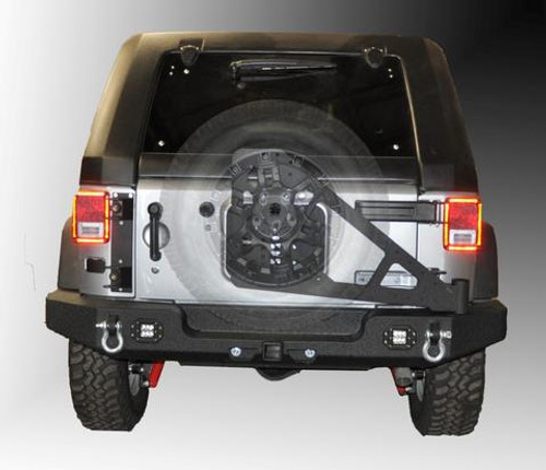 DV8 Offroad TC-6 Tire Carrier (Wrangler JK 2007-2018)