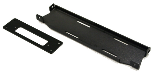 Rock Hard 4x4 RH-5017 Patriot Series Winch Mounting Plate for 10th Anniversary/Hard Rock Edition Front Bumper for Jeep Wrangler JK 2007-2018