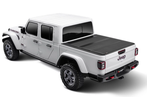 Rugged Ridge 13550.24 Armis Hard Folding Bed Cover with LINE-X for Jeep Gladiator JT 2020+