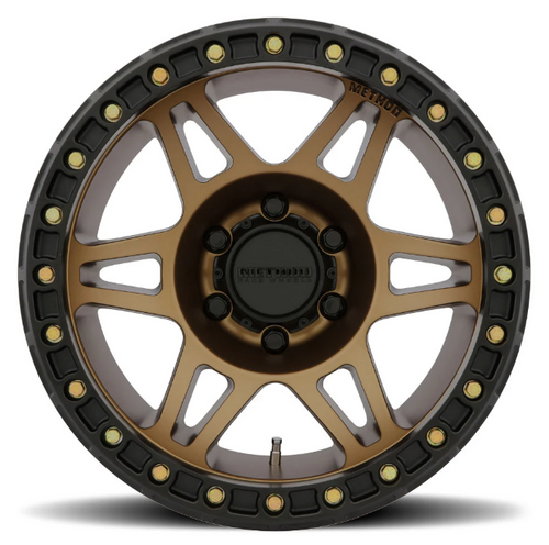 Method Race Wheel MR10679050944B 106 Beadlock in Bronze 17x9