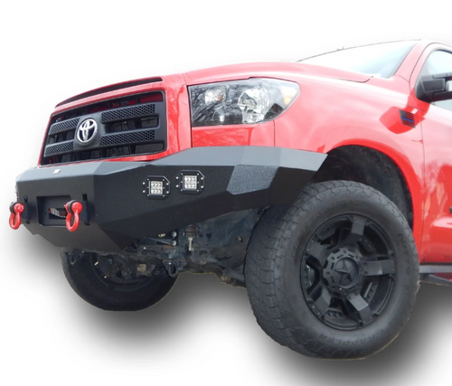 DV8 Offroad FBTT2-02 Front Winch Bumper with Lights for Toyota Tundra 2007-2013