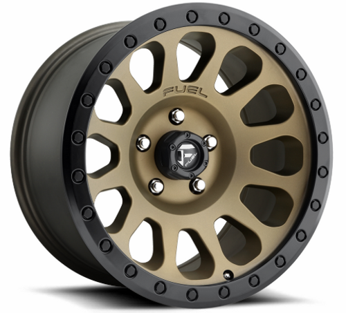 Fuel Vector Wheel 17x9 Matte Bronze with Black Lip