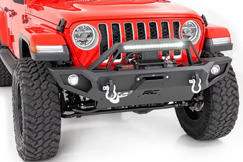 Rough Country 10585 Full Width Front Trail Bumper for Jeep Wrangler JL & Gladiator JT 2018+