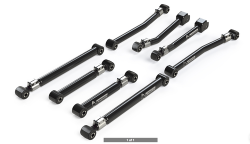 TeraFlex 1417500 Alpine 8 Arm Adjustable Control Arm Kit 0-4.5" Lift for Jeep Gladiator JT 2020+