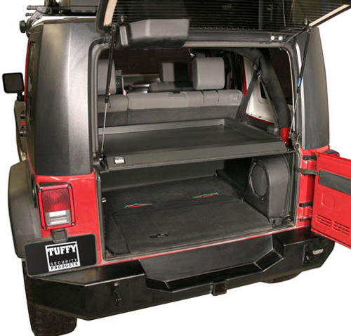 Tuffy Security Products 173-01 Security Deck Enclosure for Jeep Wrangler JK 2007-2010