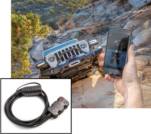 WARN 103945 HUB Wireless Receiver- Smart Phone Enabled Winch Controller for WARN Winches