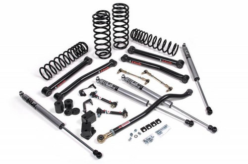 JKS Manufacturing JSPEC134KFP J-Kontrol 3" Standard Duty Suspension with Fox Shocks for Jeep Wrangler JL 2 Door 2018+