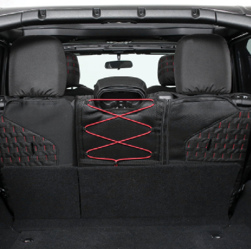 Smittybilt 57746501 Rear G.E.A.R. Gen2 Custom Fit Seat Cover in Black for Jeep Wrangler JL 4 Door 2018+