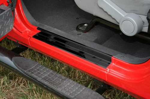 Rugged Ridge 11216.10 Entry Guard Set in Black for Jeep Wrangler JK 2 Door 2007-2018 Rugged Ridge 11216.10 Entry Guard Set in Black for Jeep Wrangler JK 2 Door 2007-2018