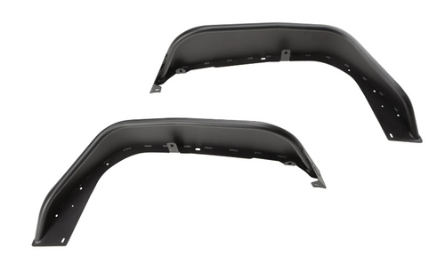 Rugged Ridge 11615.72 Rear HD Steel Tube Fenders for Jeep Wrangler JL 2018+