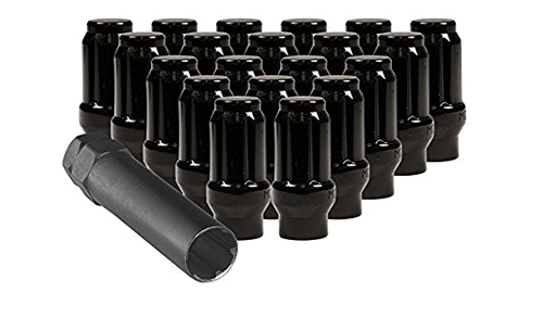 Gorilla Spline Drive Lug Nut Set for Toyota, M12-1.5 ET Black