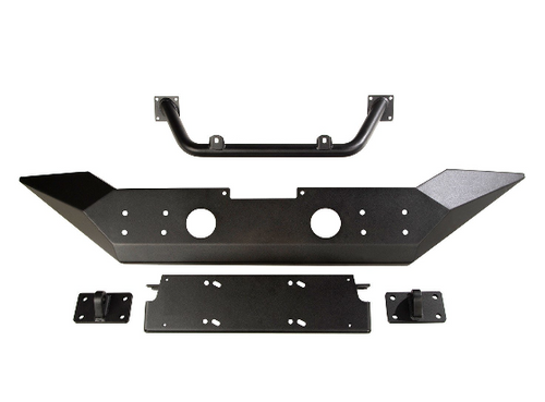 Rugged Ridge 11548.41 Spartan Front Bumper with Overrider for Jeep Wrangler JL & Gladiator JT 2018+