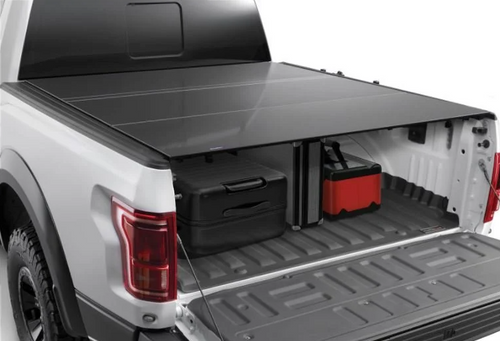 WeatherTech 8HF070025 AlloyCover Hard Tri-Fold Bed Cover for Trail Rail System for Jeep Gladiator JT 2020+