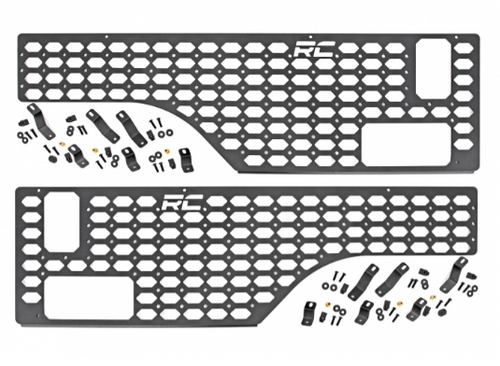 Rough Country 10636 Molle Panel Bed Mount Kit Driver & Passenger Sides for Jeep Gladiator JT 2020+